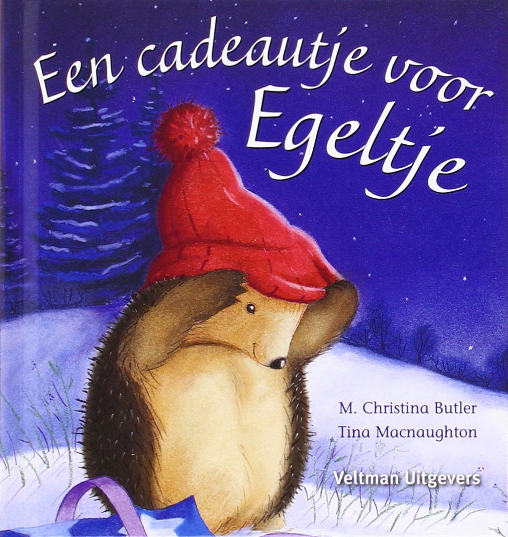 Een cadeautje voor egeltje: prentenboek en zachte knuffel book