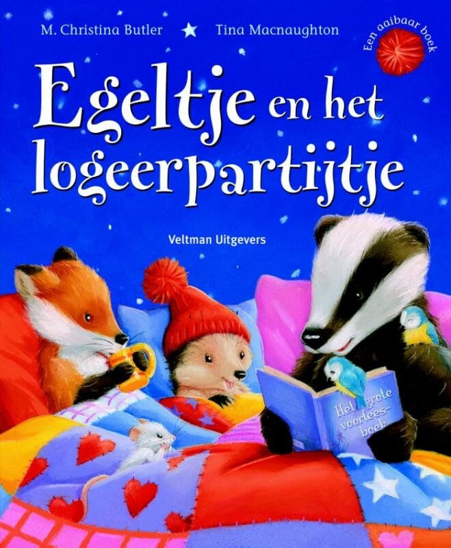 Egeltje en het logeerpartijtje Children's books