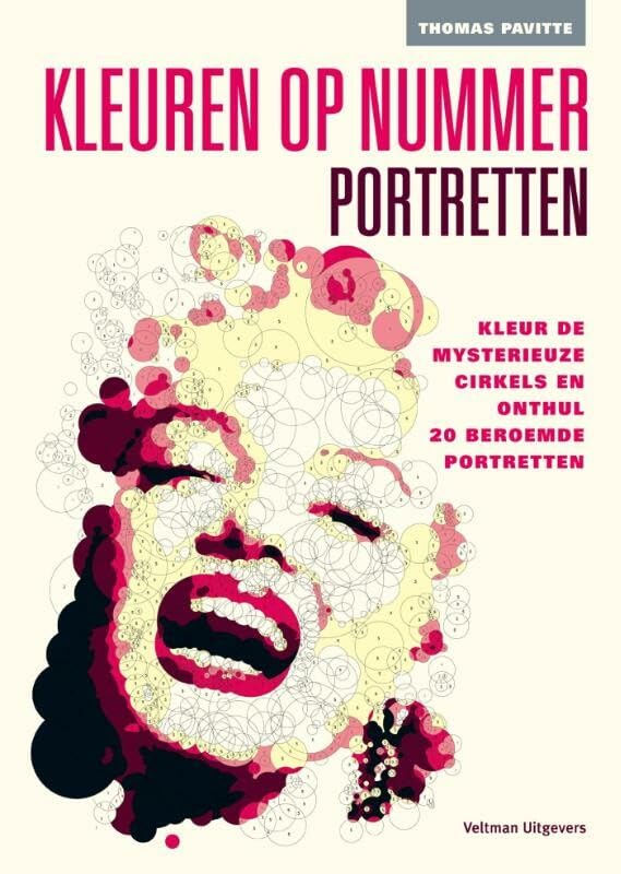 Portretten (Kleuren op nummer: kleur de mysterieuze cirkels en onthul 20 beroemde portretten) Film, Art & Culture