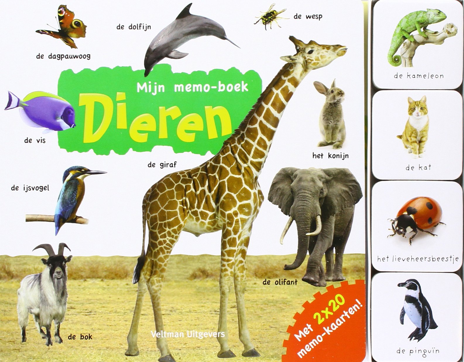 Mijn memoboek: dieren: met 2 x 20 memo-kaarten! Tiptoi & Games