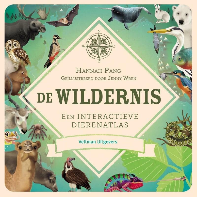 De wildernis: een interactieve dierenatlas Non-fiction