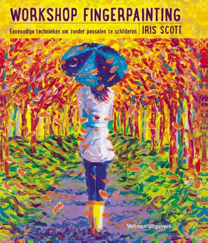 Workshop fingerpainting: eenvoudige technieken om zonder penselen te schilderen book