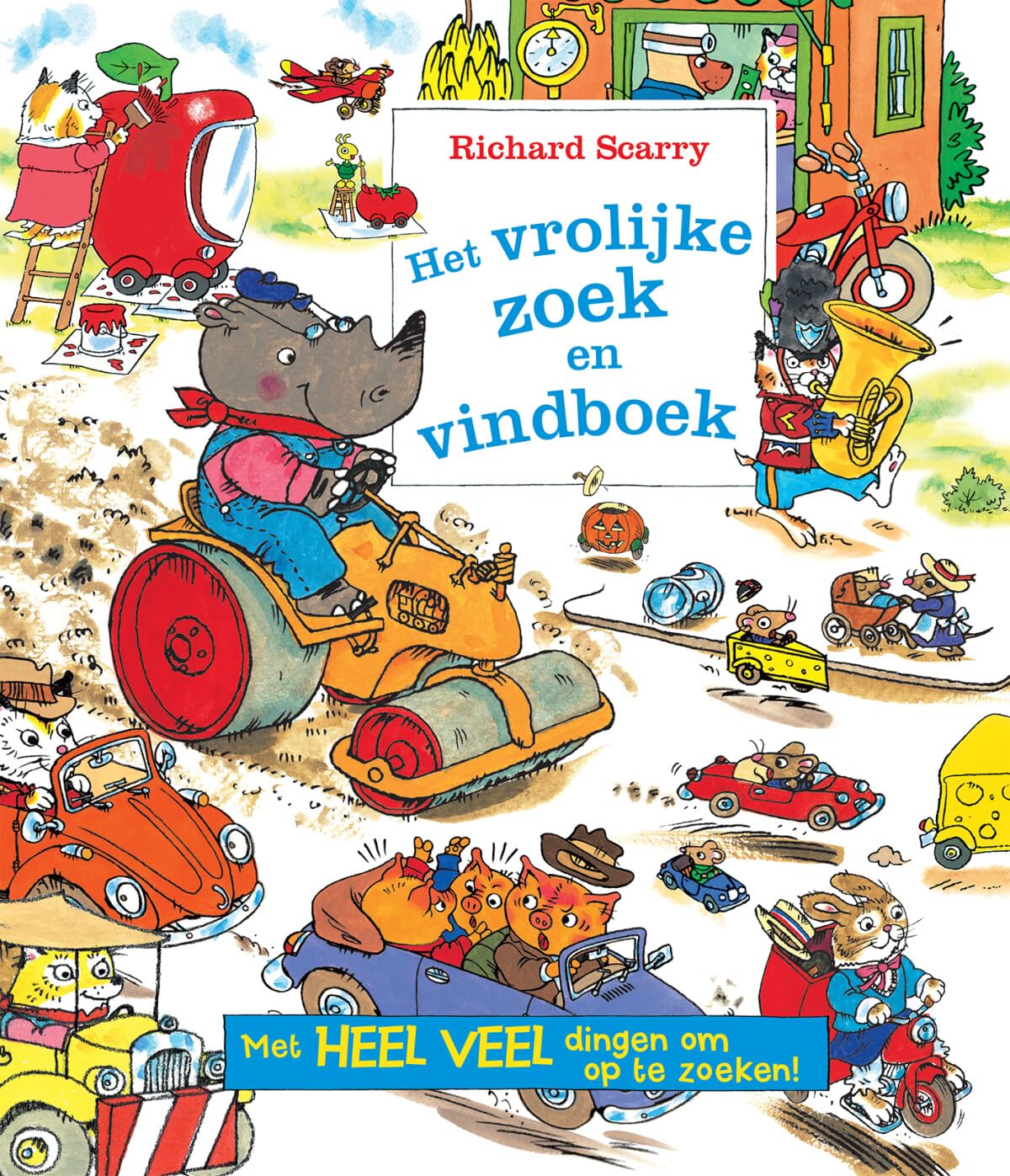Het vrolijke zoek- en vindboek book