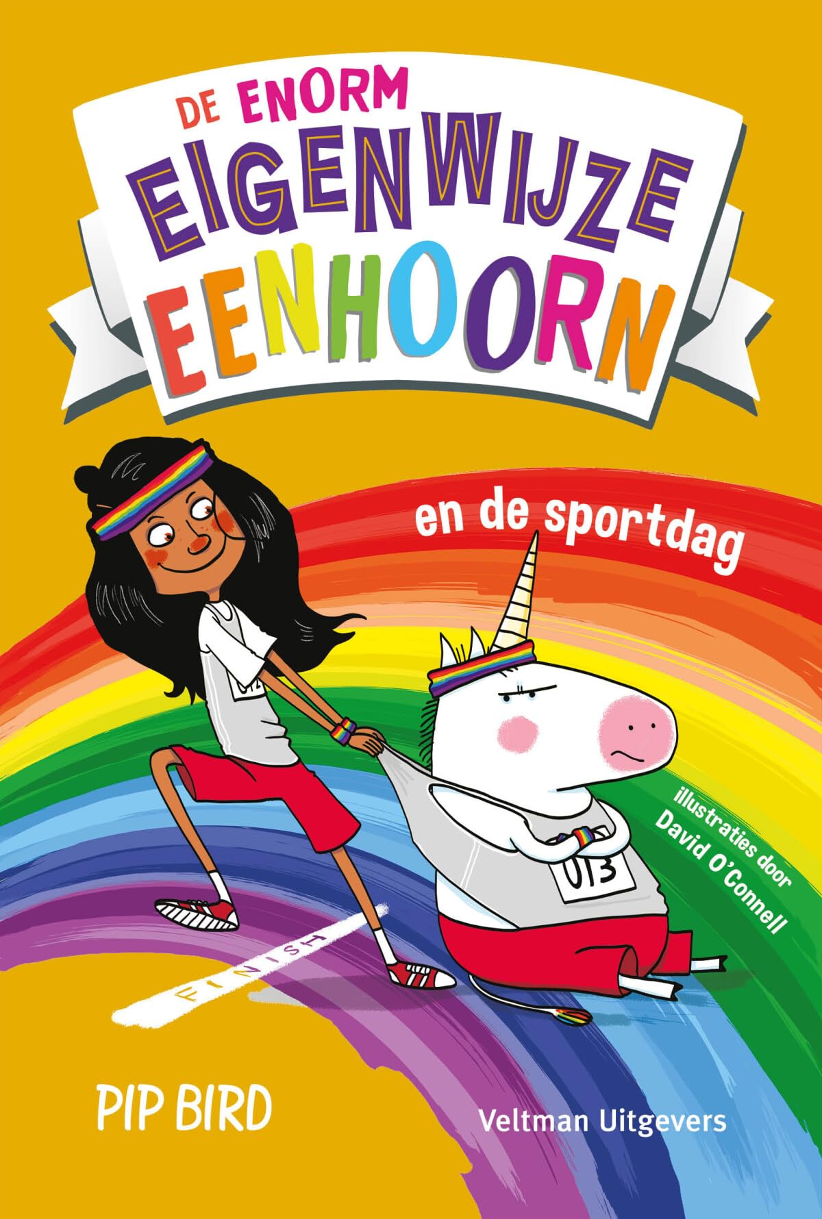 De enorm eigenwijze eenhoorn en de sportdag book