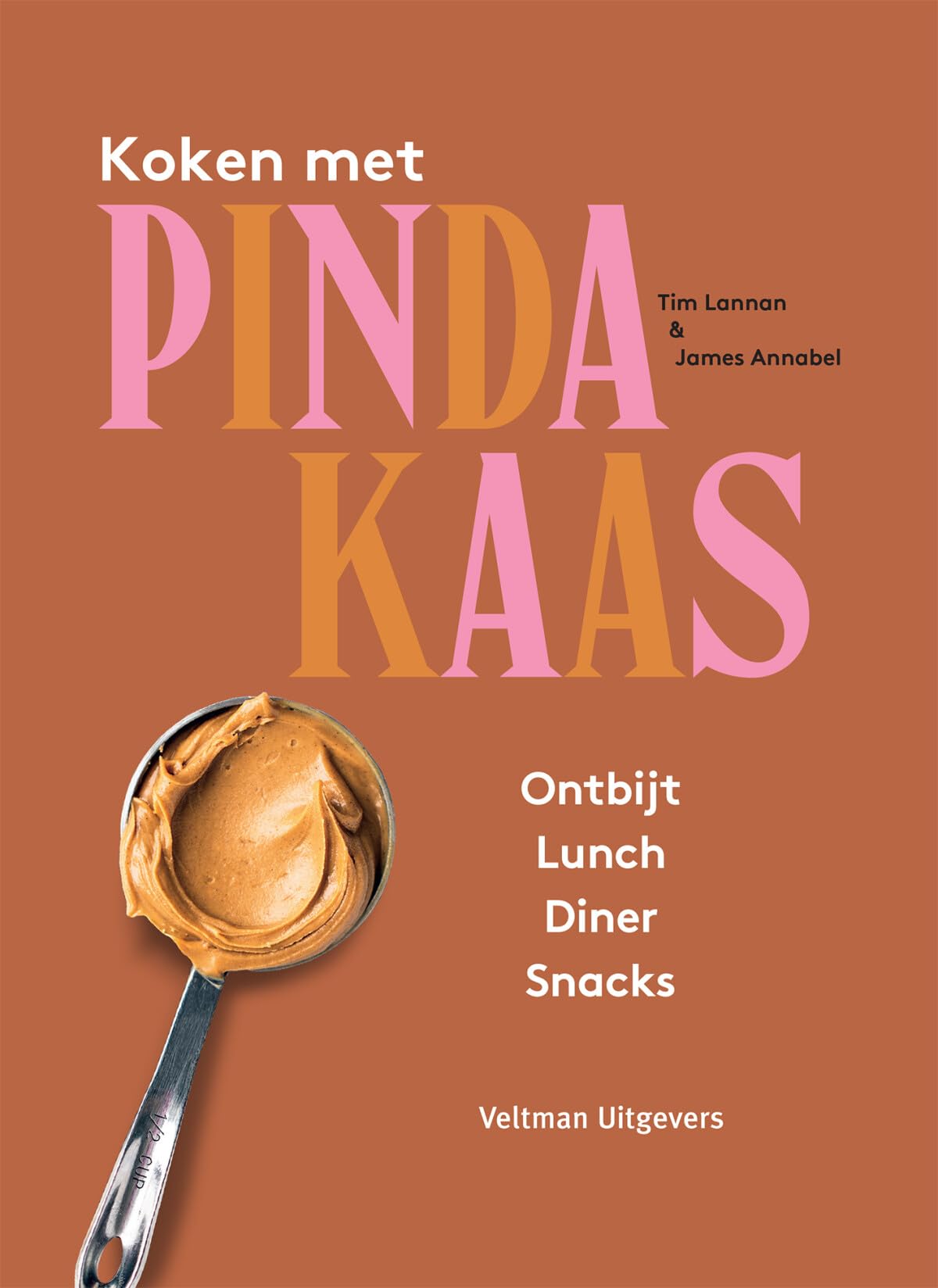Koken met pindakaas: ontbijt, lunch, diner, snacks book