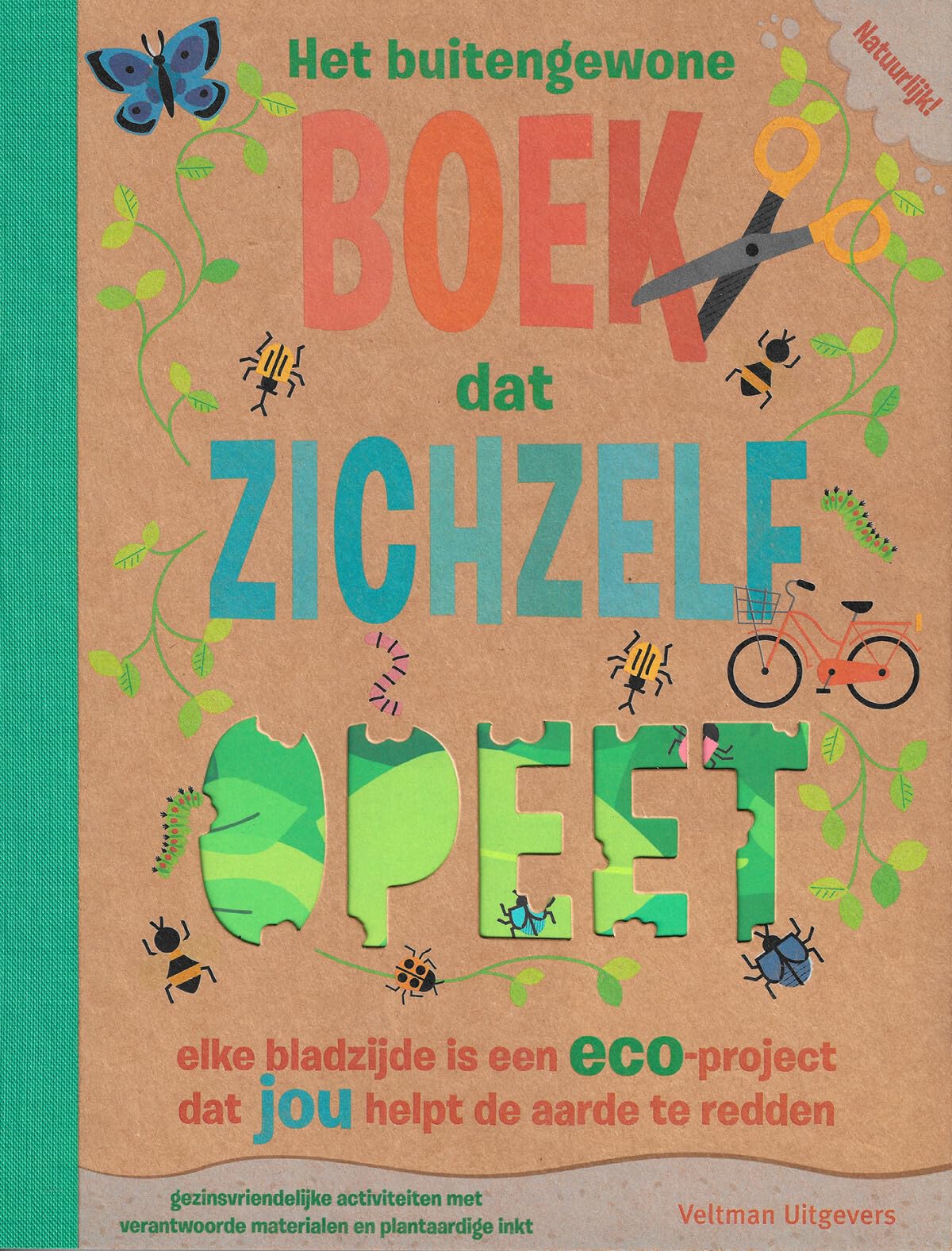 Het buitengewone boek dat zichzelf opeet: elke bladzijde is een eco-project dat jou helpt de aarde te redden book