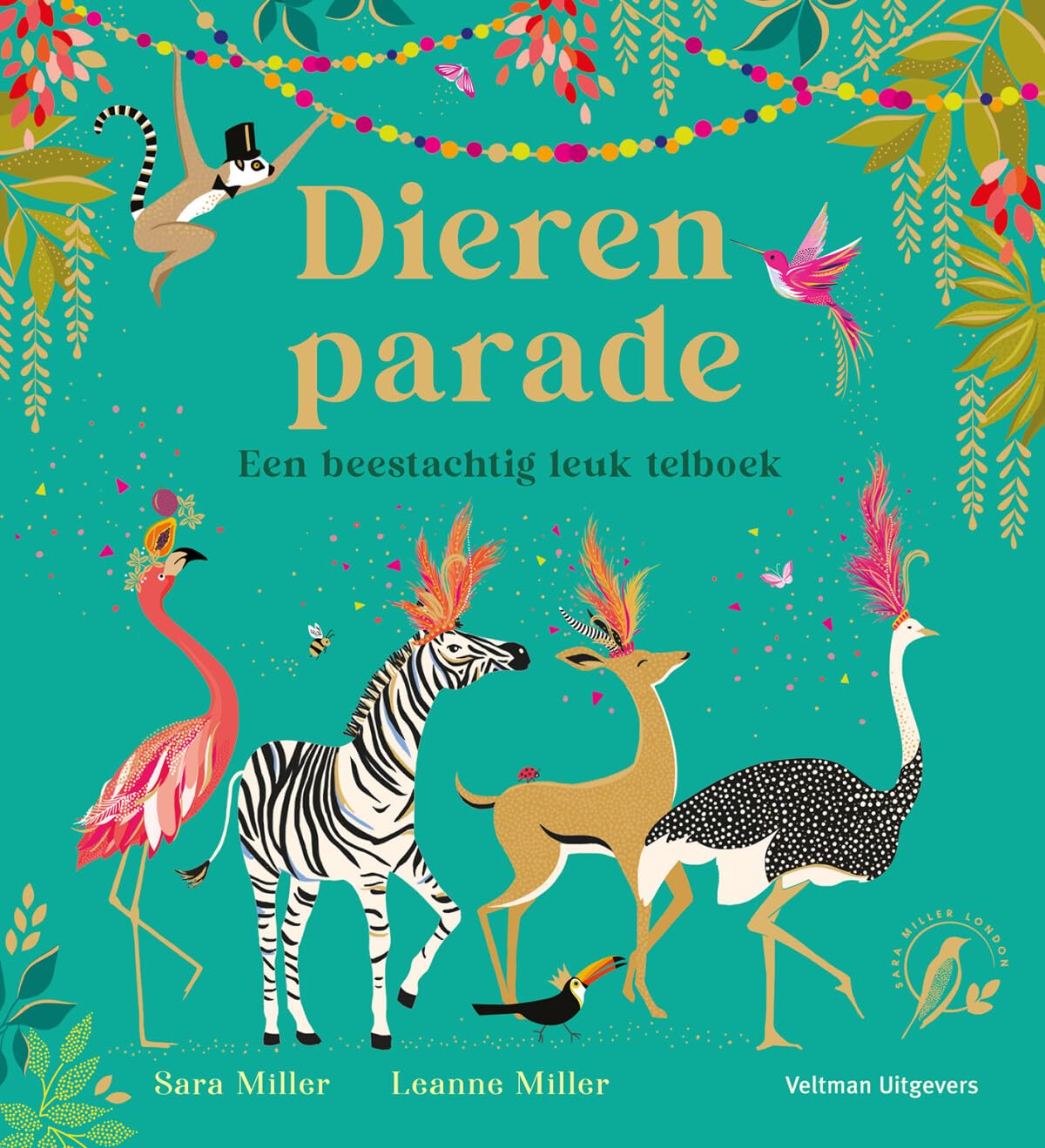 Dierenparade: een beestachtig leuk telboek book