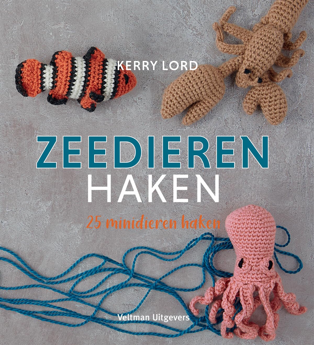 Zeedieren haken: 25 minidieren haken book
