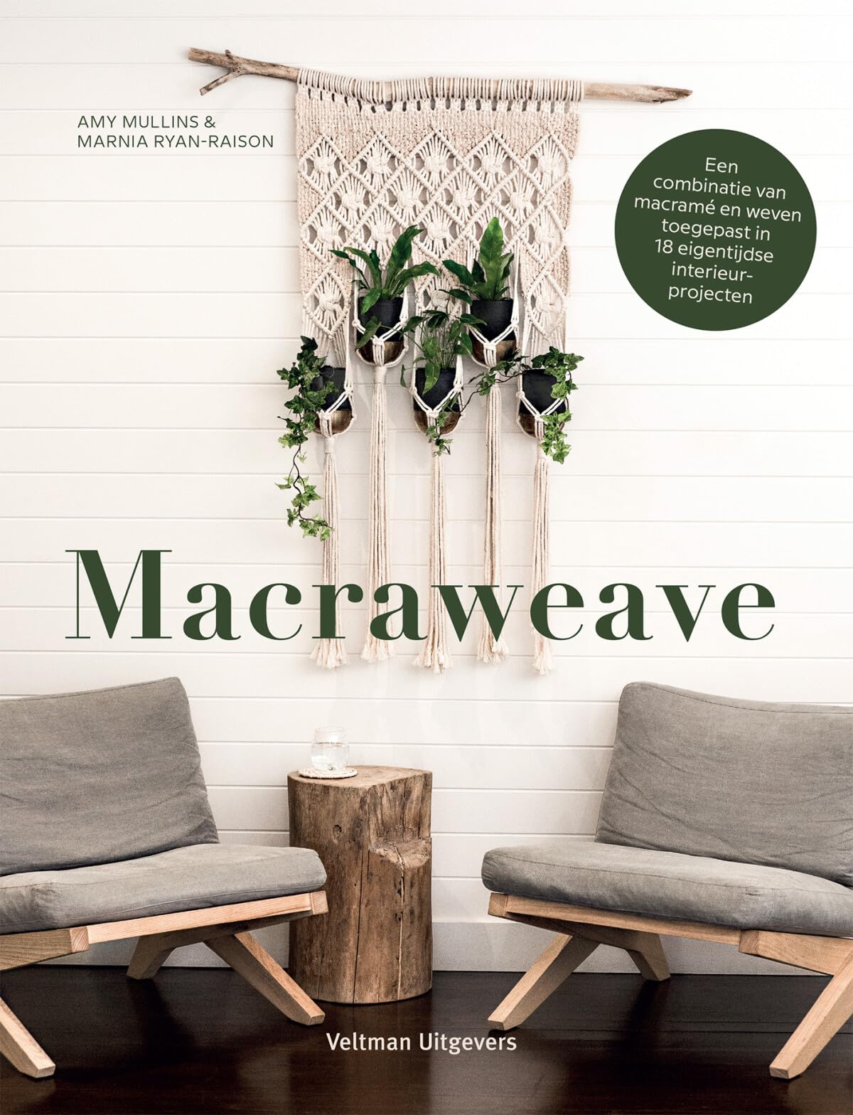 Macraweave: een combinatie van macramé en weven toegepast in 18 eigentijdse interieurprojecten Hobbies & Crafts