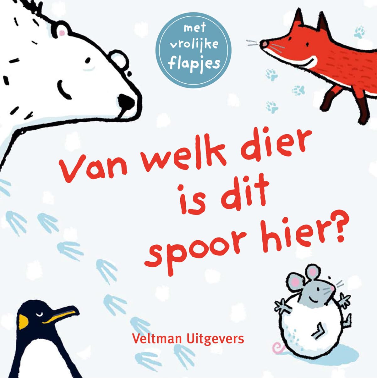 Van welk dier is dit spoor hier? book