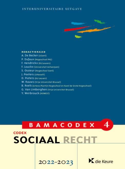 BAMACODEX 4 – Sociaal recht 2022-2023 Law