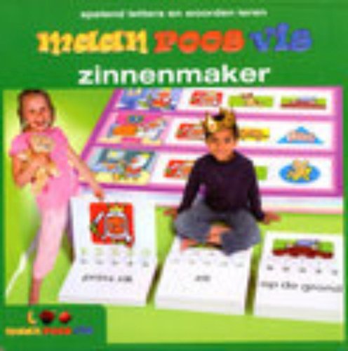 Maan roos vis, zo leuk is lezen! / Zinnenmaker: spelend letters en woorden leren / druk 1 Novels & Short Stories