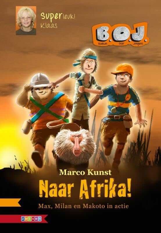 Naar Afrika!: Max, Milan en Makoto in actie book