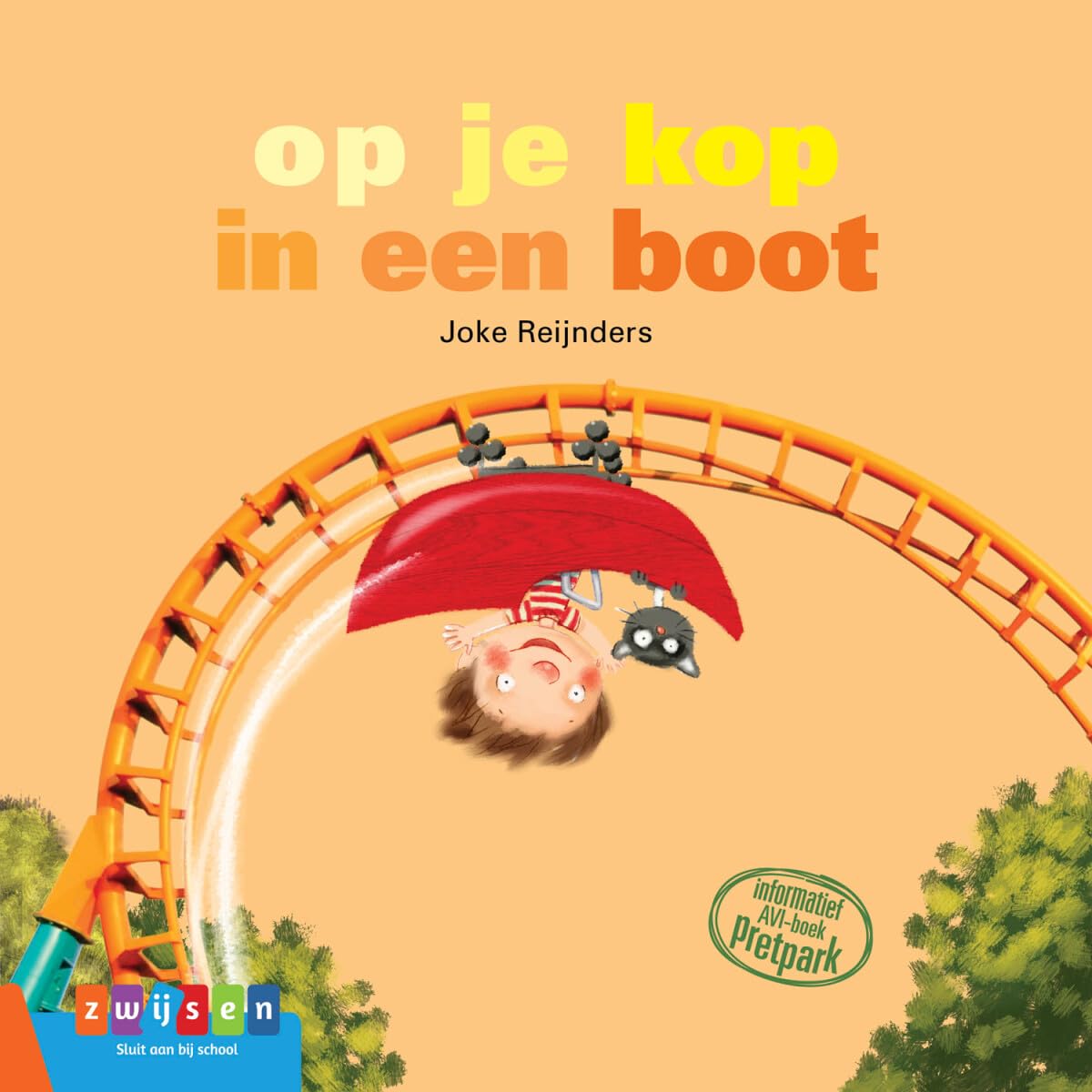Op je kop in een boot book