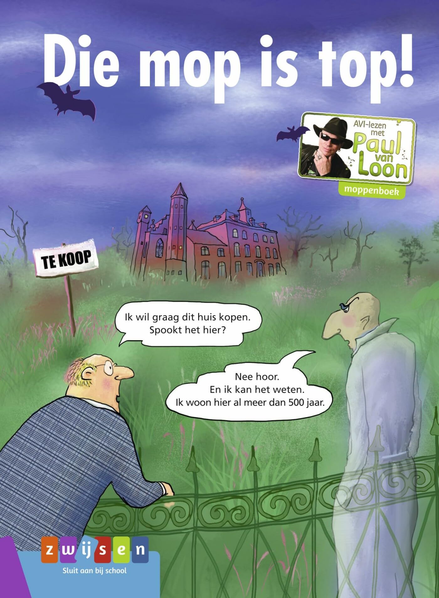 Die mop is top! (AVI-lezen met Paul van Loon) Horror & Mystery
