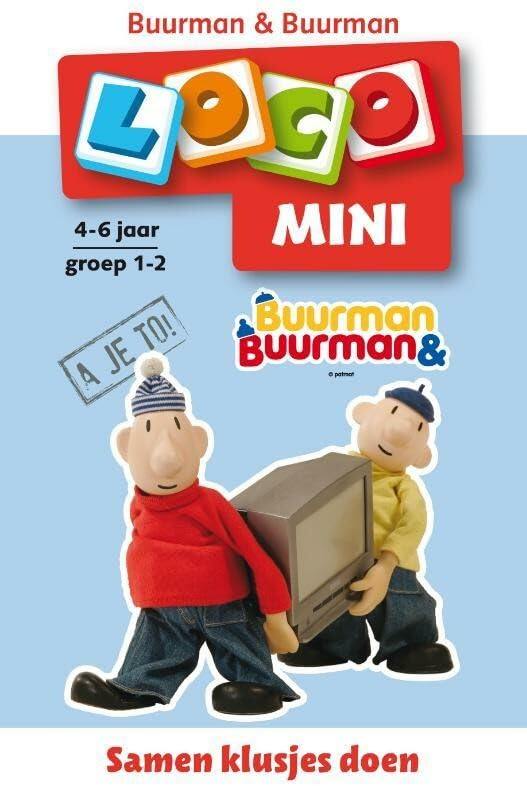 Loco mini Buurman en buurman samen klusjes doen book