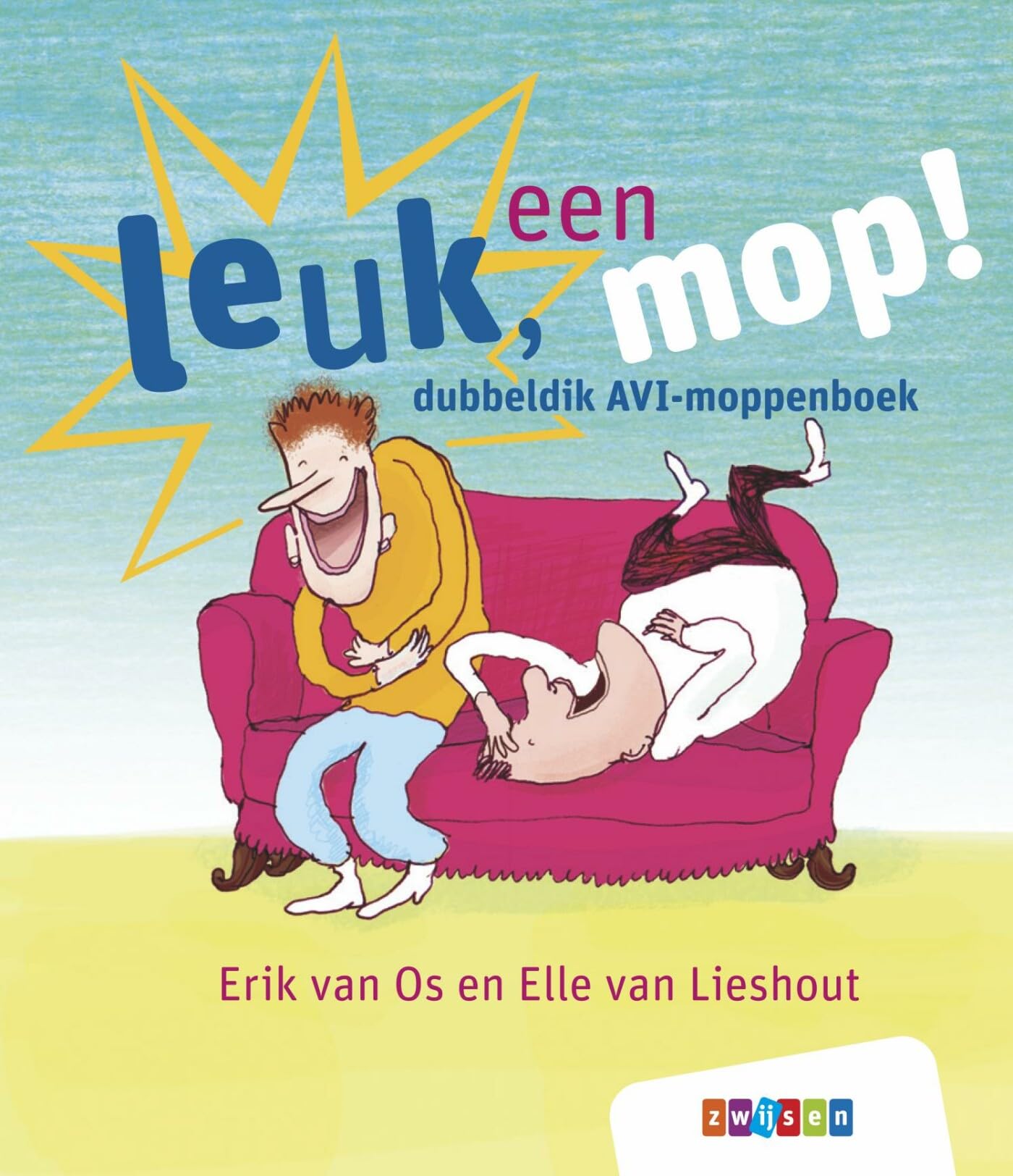 Leuk, een mop!: dubbeldik AVI-moppenboek book