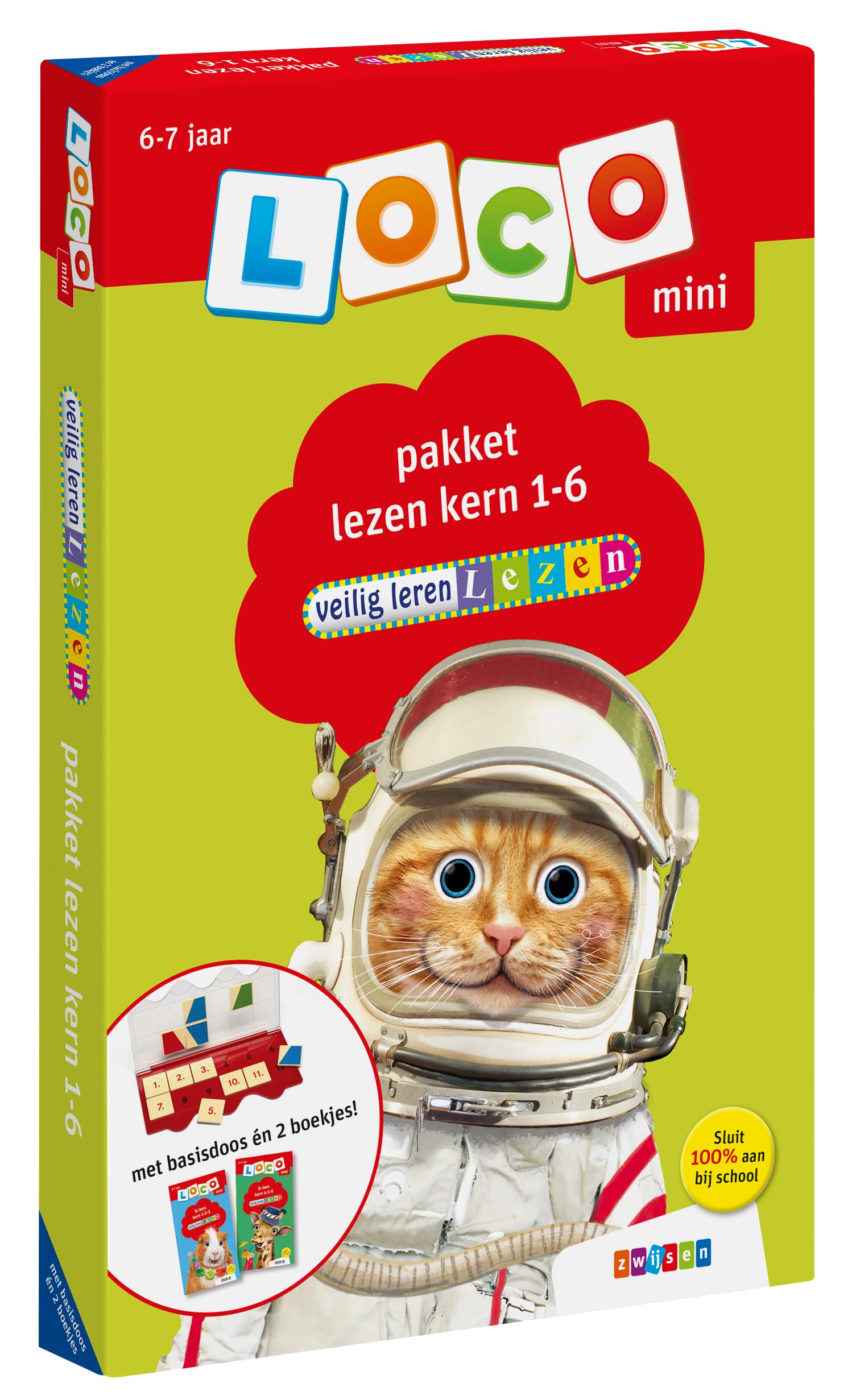 Loco mini veilig leren lezen pakket lezen kern 1-6 book