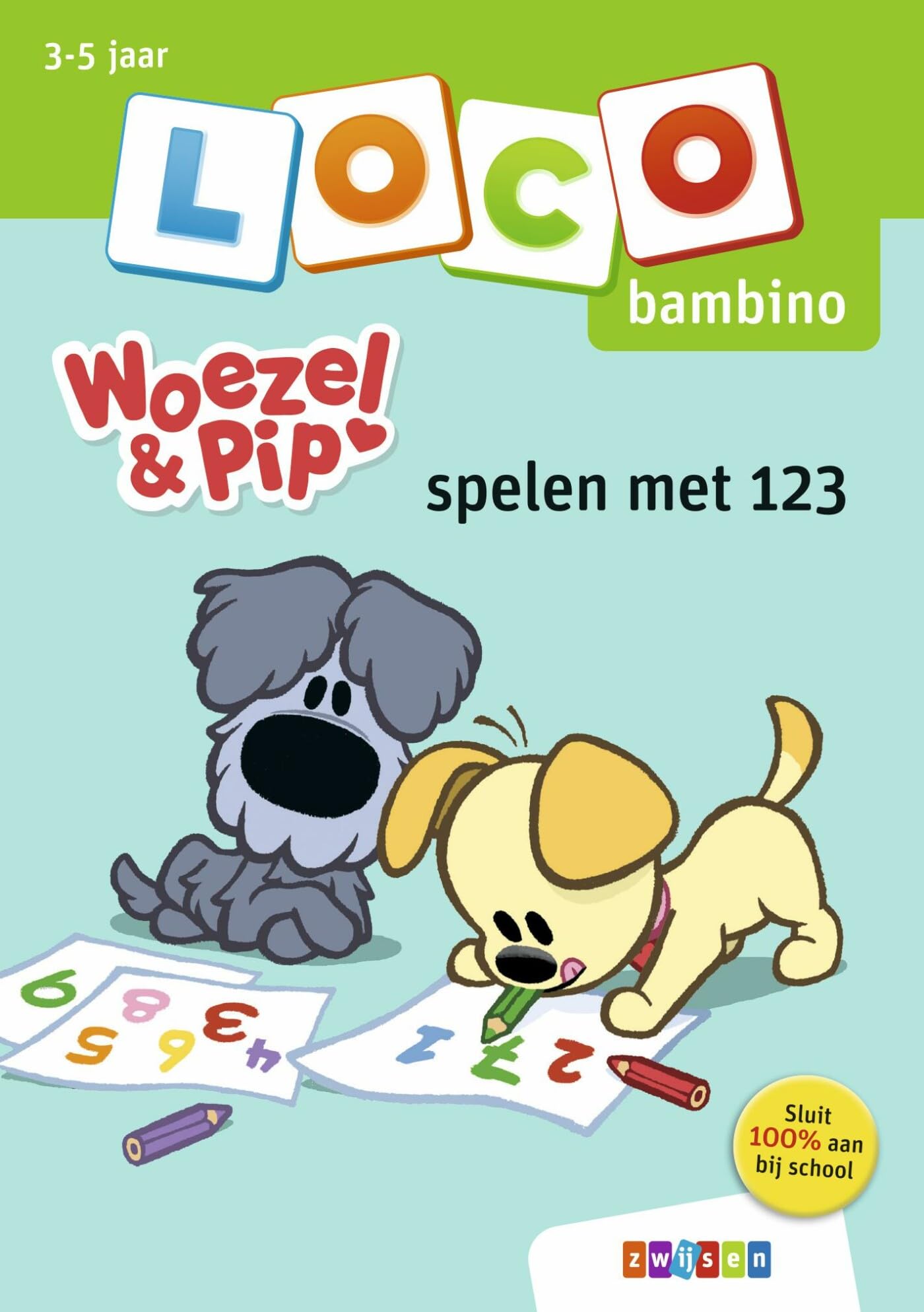 Loco bambino Woezel & Pip spelen met 123 book