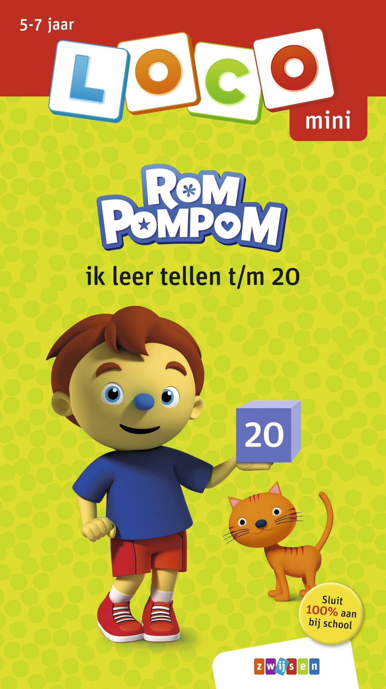Rompompom ik leer tellen t/m 20 book