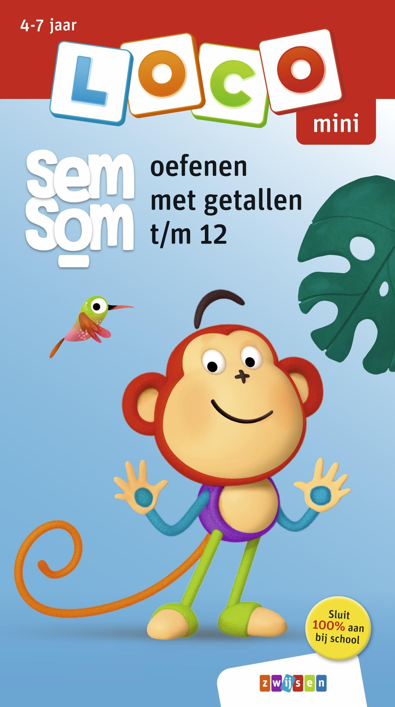 Loco mini semsom oefenen met getallen t/m 12 book