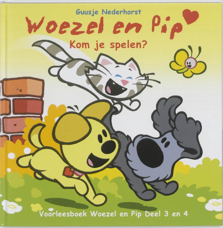 Kom je spelen? (Woezel en Pip, 3-4) Children's books