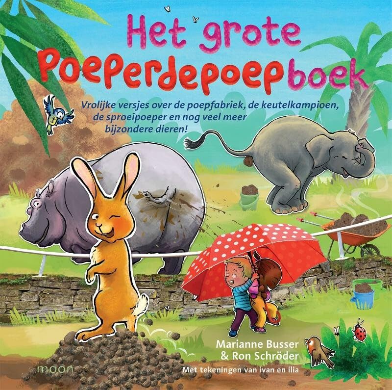 Het grote poeperdepoepboek: vieze en grappige versjes over bijzondere dieren Non-fiction