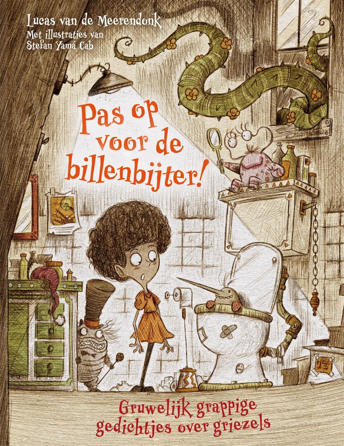 Pas op voor de billenbijter!: gruwelijk grappige gedichtjes over griezels book