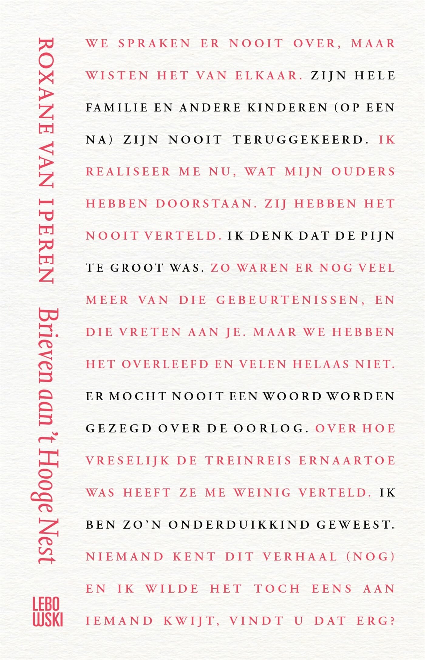 Brieven aan 't Hooge Nest Essays & Short Stories