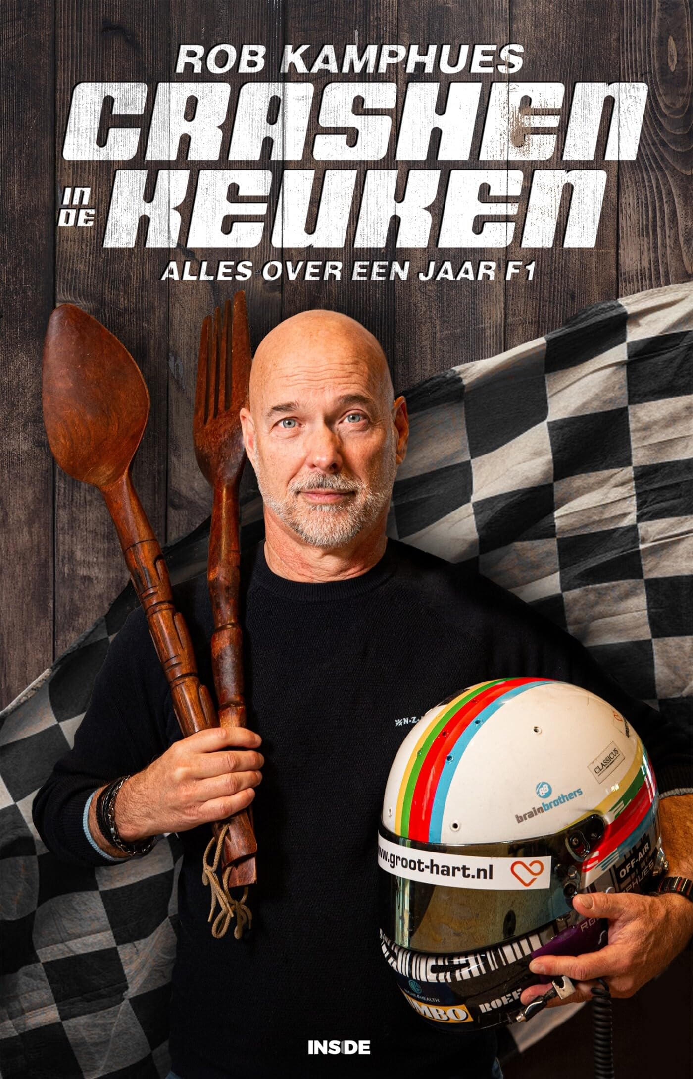 Crashen in de keuken: Alles over een jaar Formule 1 book
