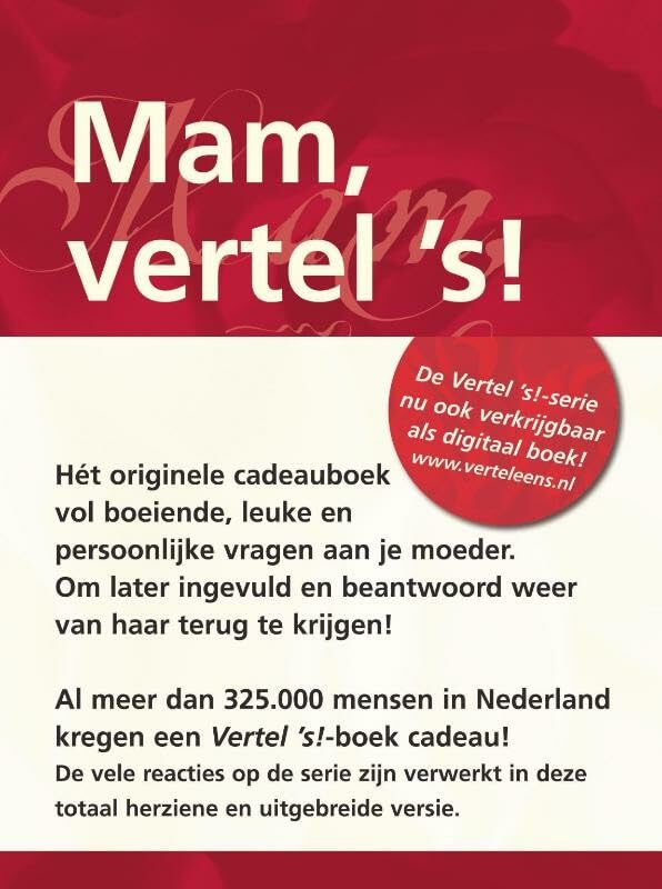 Mam vertel 's: omdat je bijzonder bent book