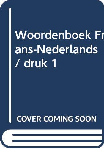 Woordenboek Frans-Nederlands / druk 1 Books