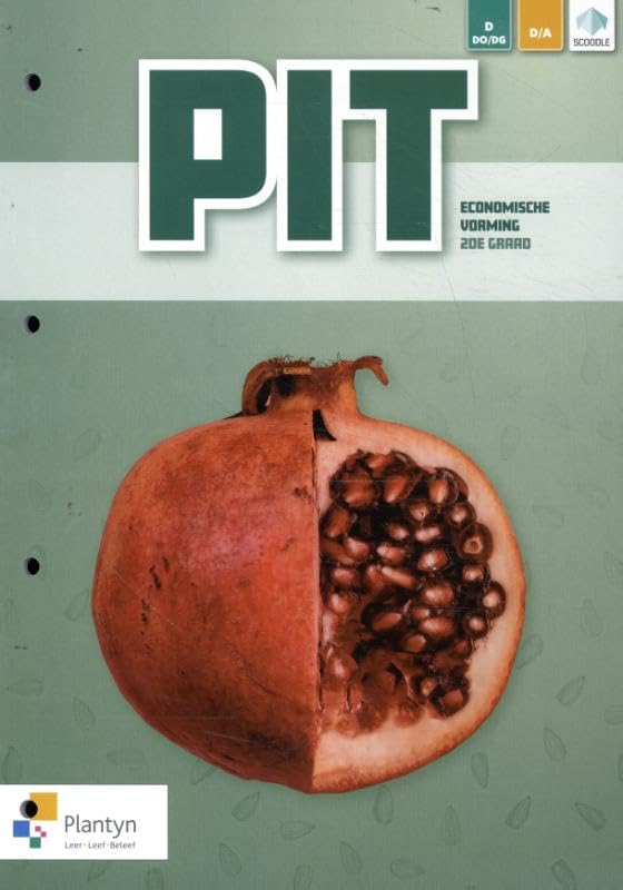 PIT (3 boekjes: economische, maatschappelijke en artistieke vorming) (incl. Scoodle) book