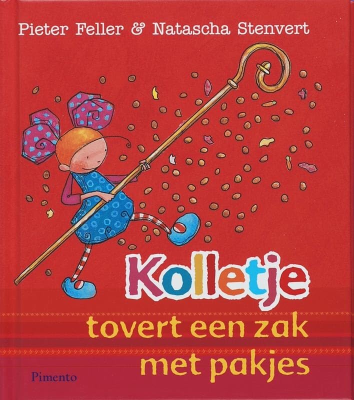 Kolletje tovert een zak met pakjes set 5 ex book