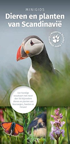 Minigids dieren en planten van Scandinavie: een handige vouwkaart met meer dan 150 dieren en planten van Noorwegen, Zweden en Finland Leisure, Home & Garden