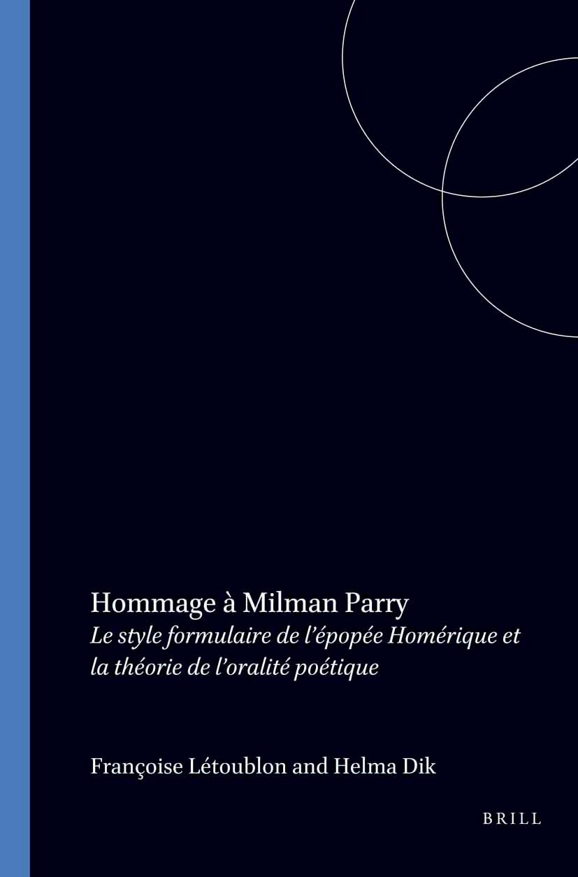 Product Image: Hommage À Milman Parry