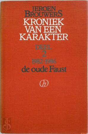 Kroniek van een karakter Contemporary literature
