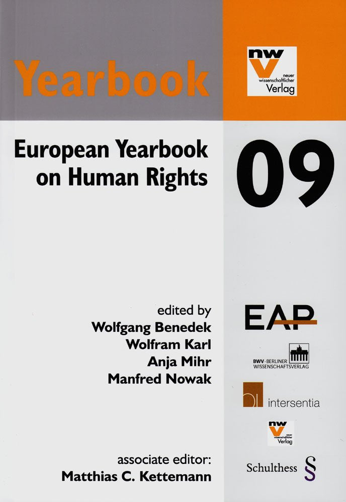 European Yearbook on Human Rights (European Yearbook on Human Rights, EYHR) Law