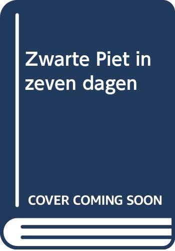 Zwarte Piet in 7 dagen book