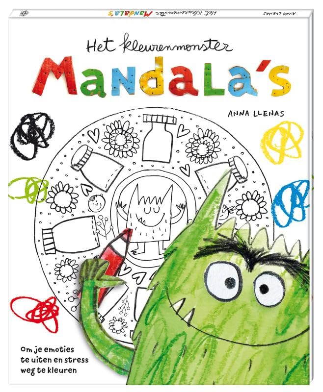 Het kleurenmonster: mandala’s: Om je emoties te uiten en stress weg te kleuren Novels & Short Stories
