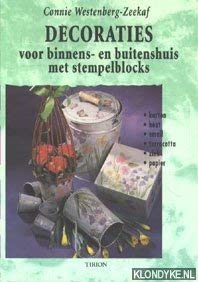 Decoratief stempelen voor binnens- en buitenshuis met stempelblocks book