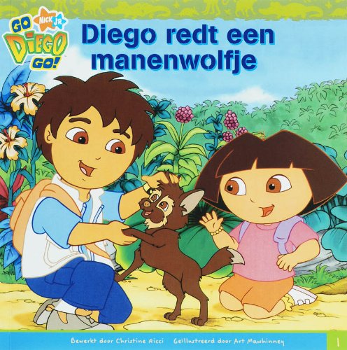 Diego redt een manenwolfje book