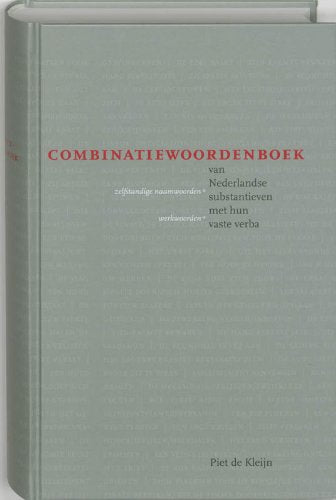 Combinatiewoordenboek: van Nederlandse substantieven met hun vaste verba Books
