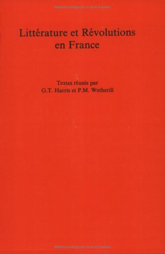 Litterature et Révolutions en France Books