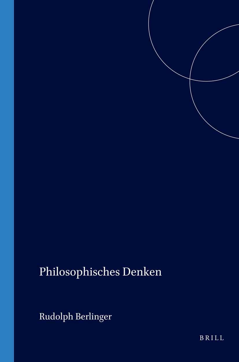 Philosophisches Denken book