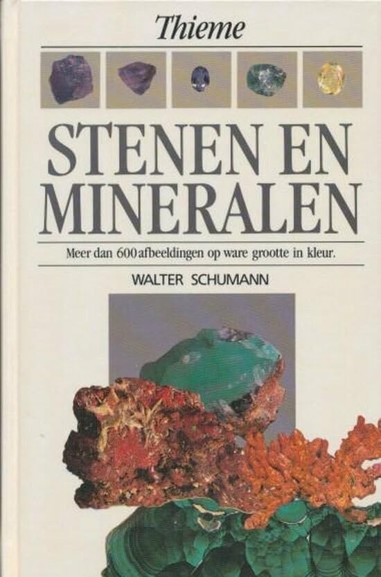 Stenen en mineralen: Meer dan 600 afbeeldingen op ware grootte in kleur book