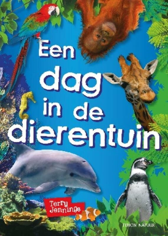 Een dag in de dierentuin: met plastiek hoes book