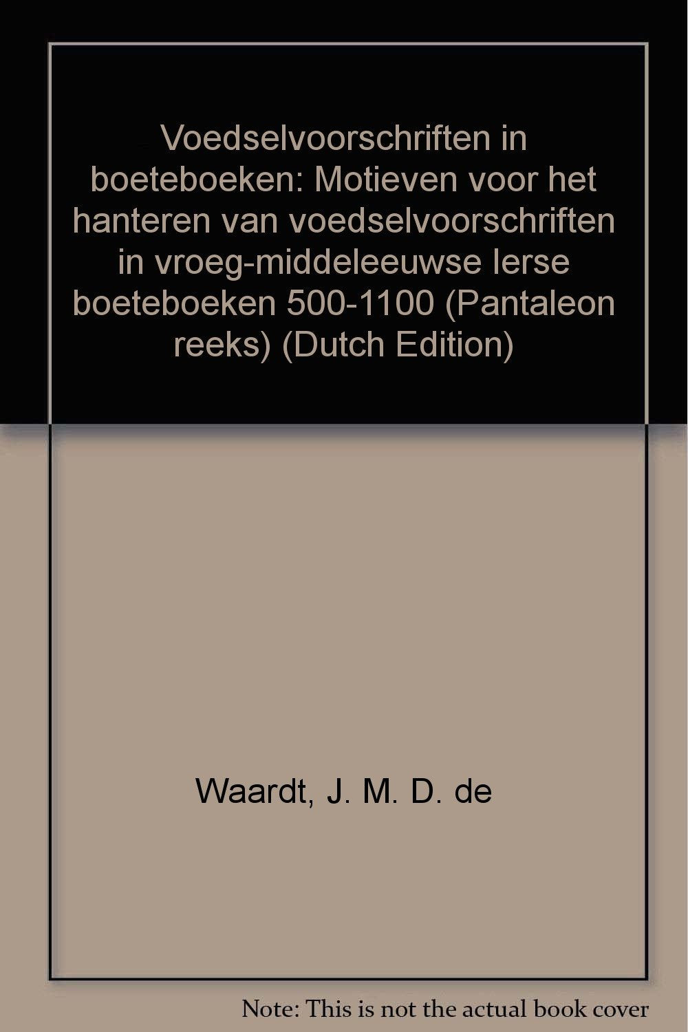 VOEDSELVOORSCHRIFTEN IN BOETEBOEKEN Study Guides