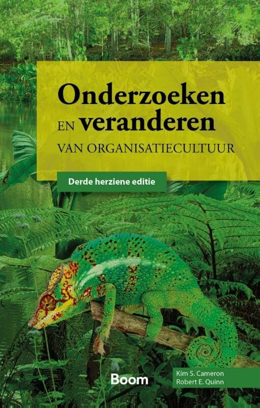 Onderzoeken en veranderen van organisatiecultuur: gebaseerd op het model van de concurrerende waarden Business, Finance & Career