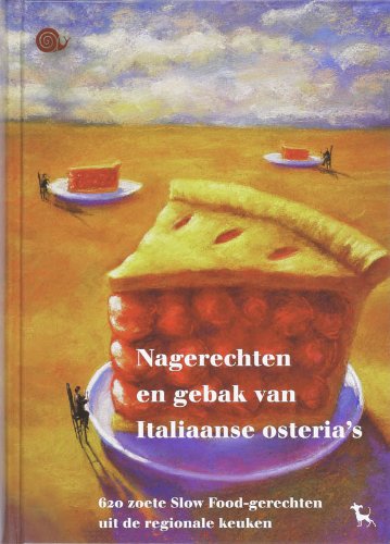 Nagerechten en gebak van Italiaanse osteria's Leisure, Home & Garden
